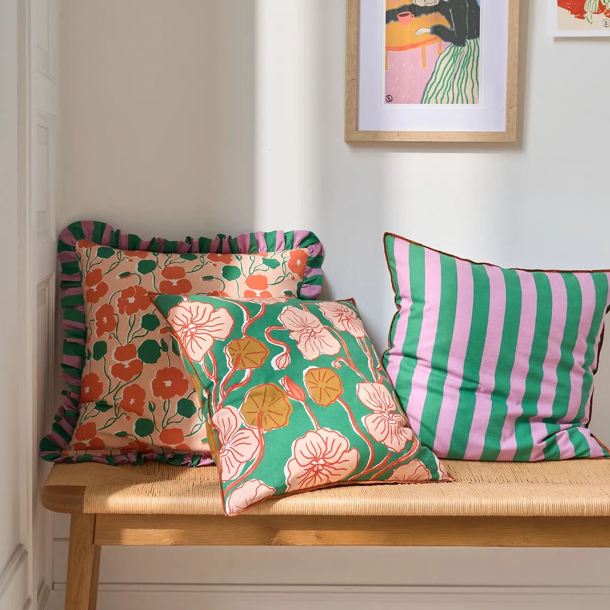 Housse De Coussin 45 X 45 Cm, MARLES — vue 3