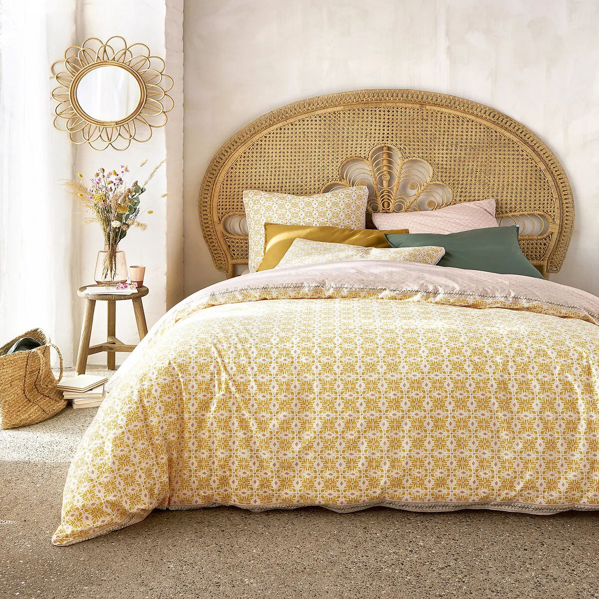 Housse De Couette Imprimée Gardenia