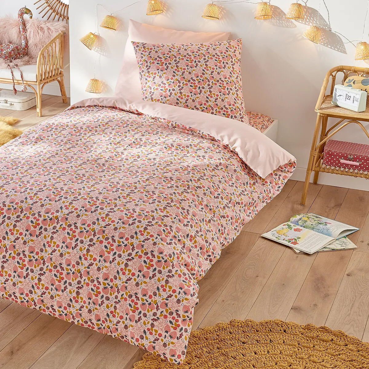 Housse De Couette Enfant, Fraise