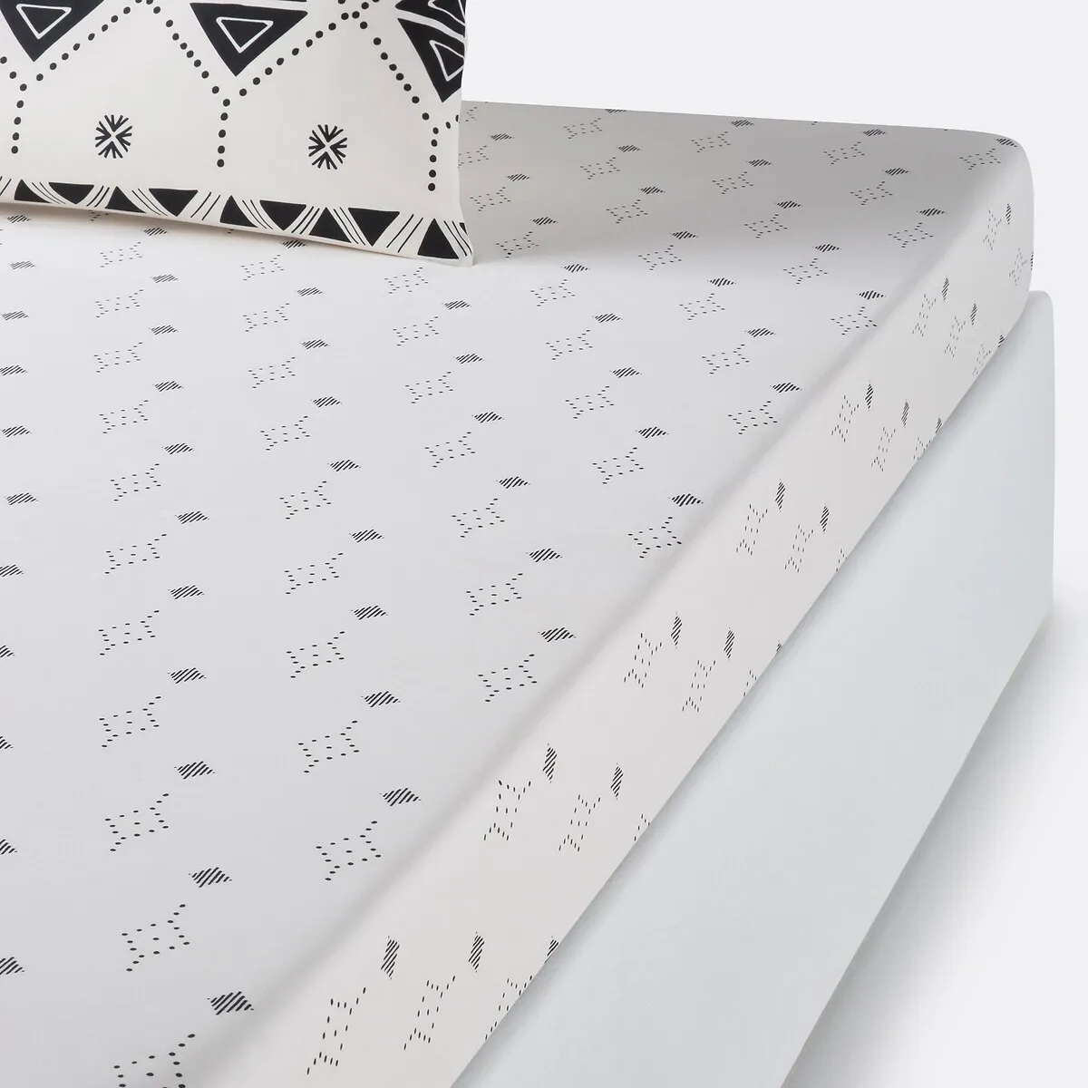Drap Housse Percale De Coton, Bahiya