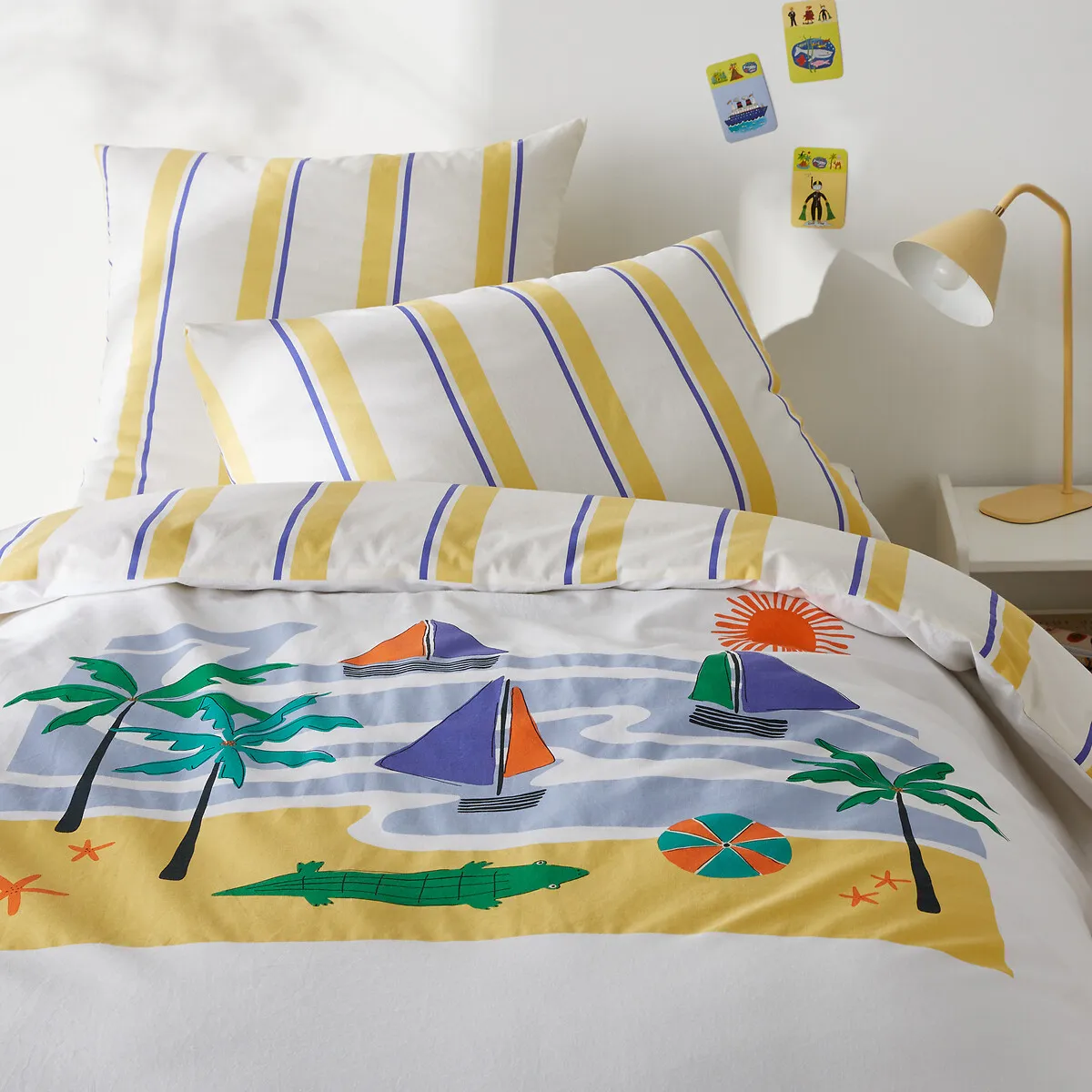 Housse De Couette Enfant Coton Lavé, Labhar