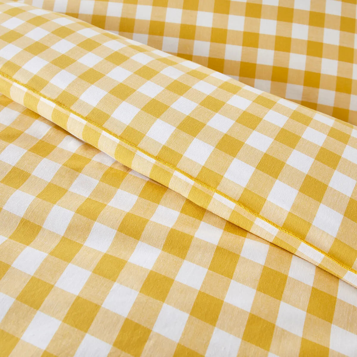 Housse De Couette Enfant Coton, Veldi Jaune — vue 3