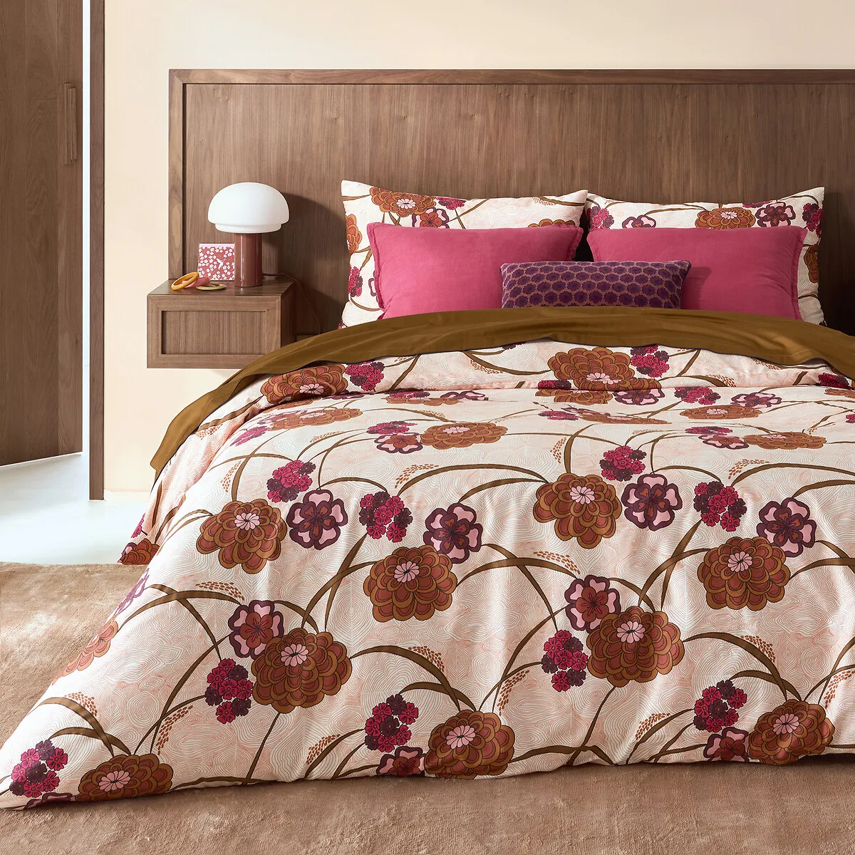 Housse De Couette En Satin De Coton, Menaiki — vue 3