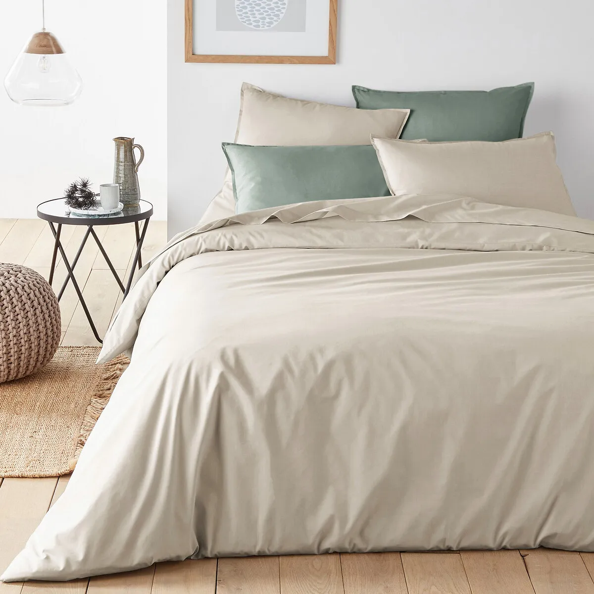 Taie De Traversin Unie Percale Coton Bio Scenario — vue 3