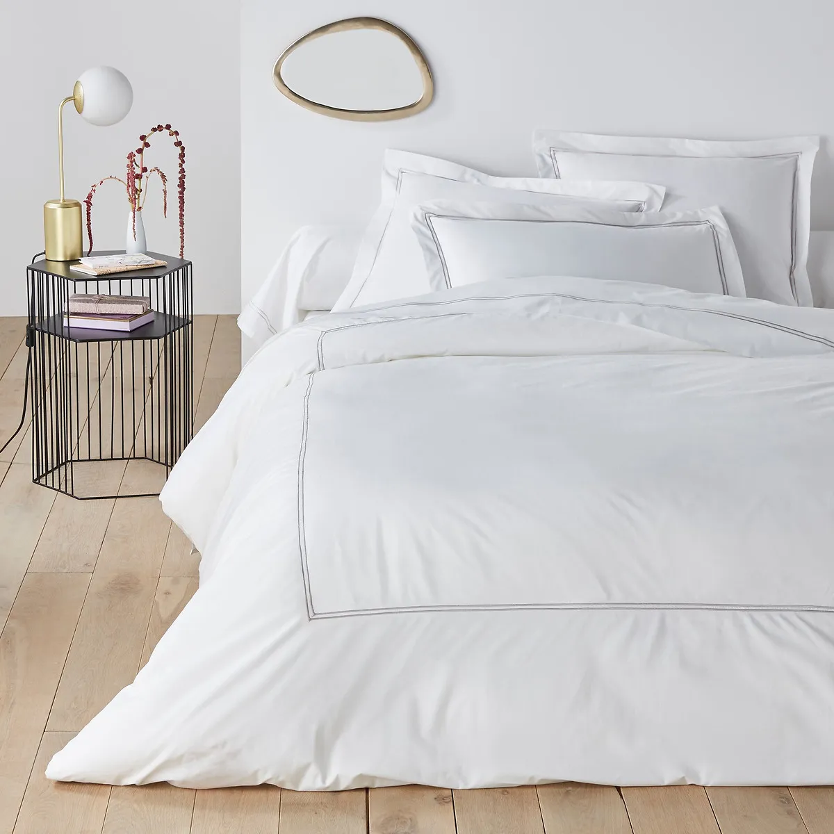 Drap-housse Percale Pur Coton, Palace — vue 3