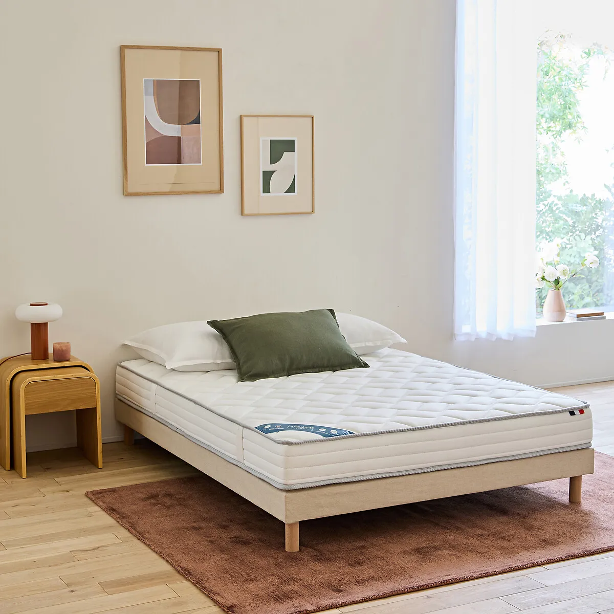 Matelas Mousse HR 35 Kg/m3, Soutien Ferme, Accueil Mousse Viscoélastique