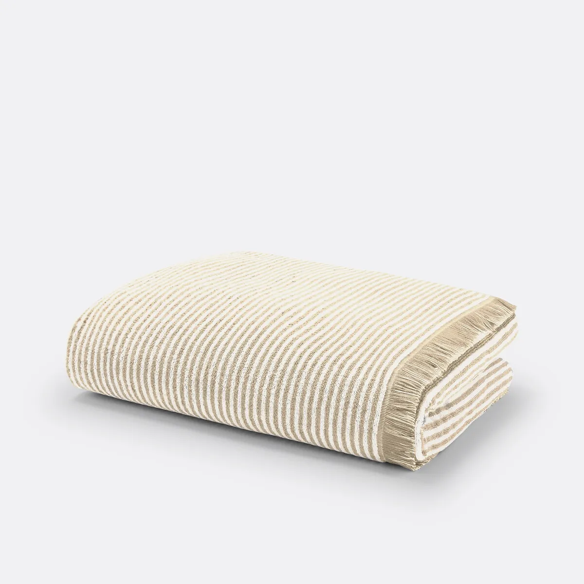 Maxi Drap De Bain Éponge Rayée Malo