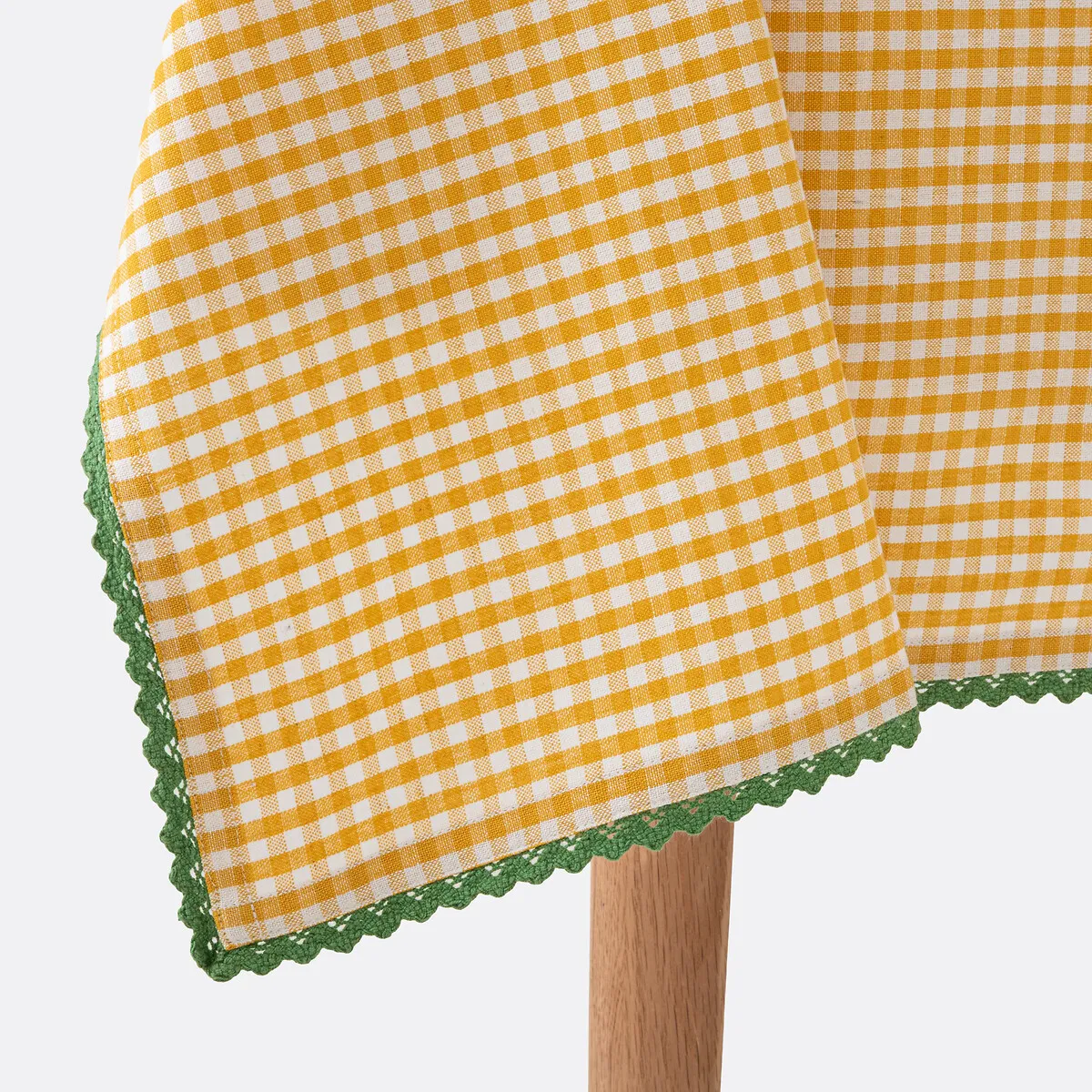 Nappe Motif Vichy Tissé Teint Coton/lin Trattoria — vue 3
