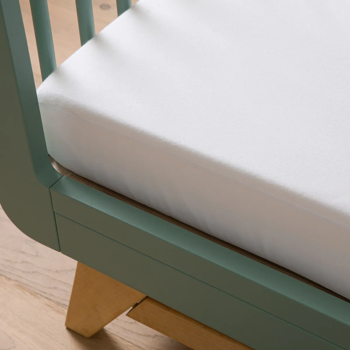 Protège-matelas Bébé, En Éponge, Antiacarien Et Imperméable, Hauteur Max 14 Cm — vue 3