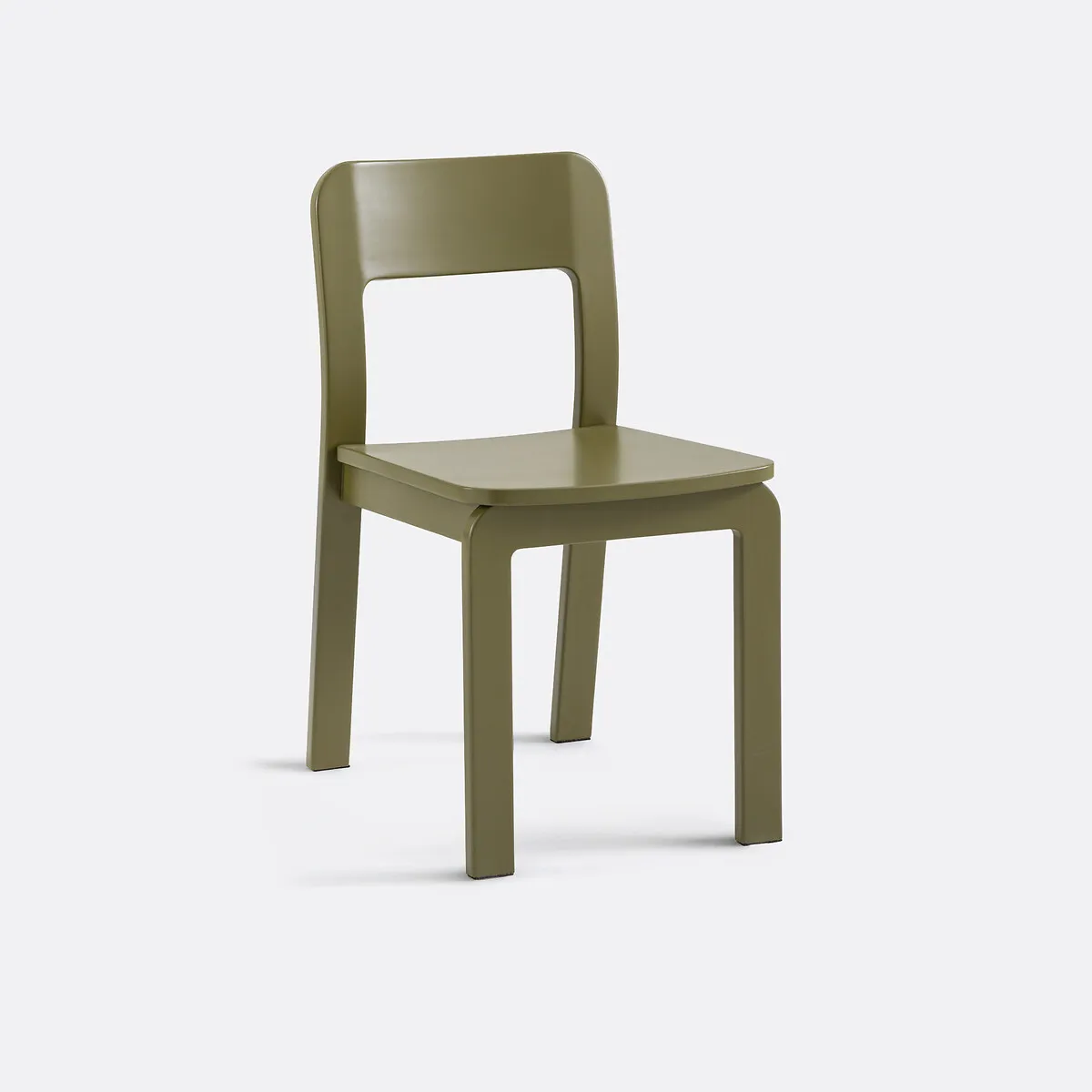Chaise En Bouleau Massif Teinté, Talet