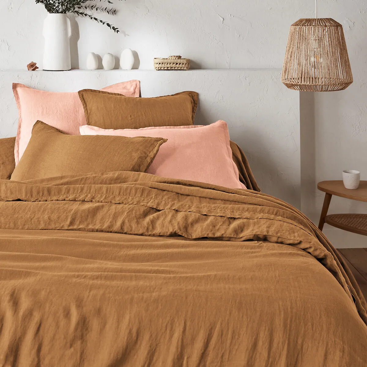 Drap Housse Lin Lavé, Bonnet 35 Cm, Linot — vue 3