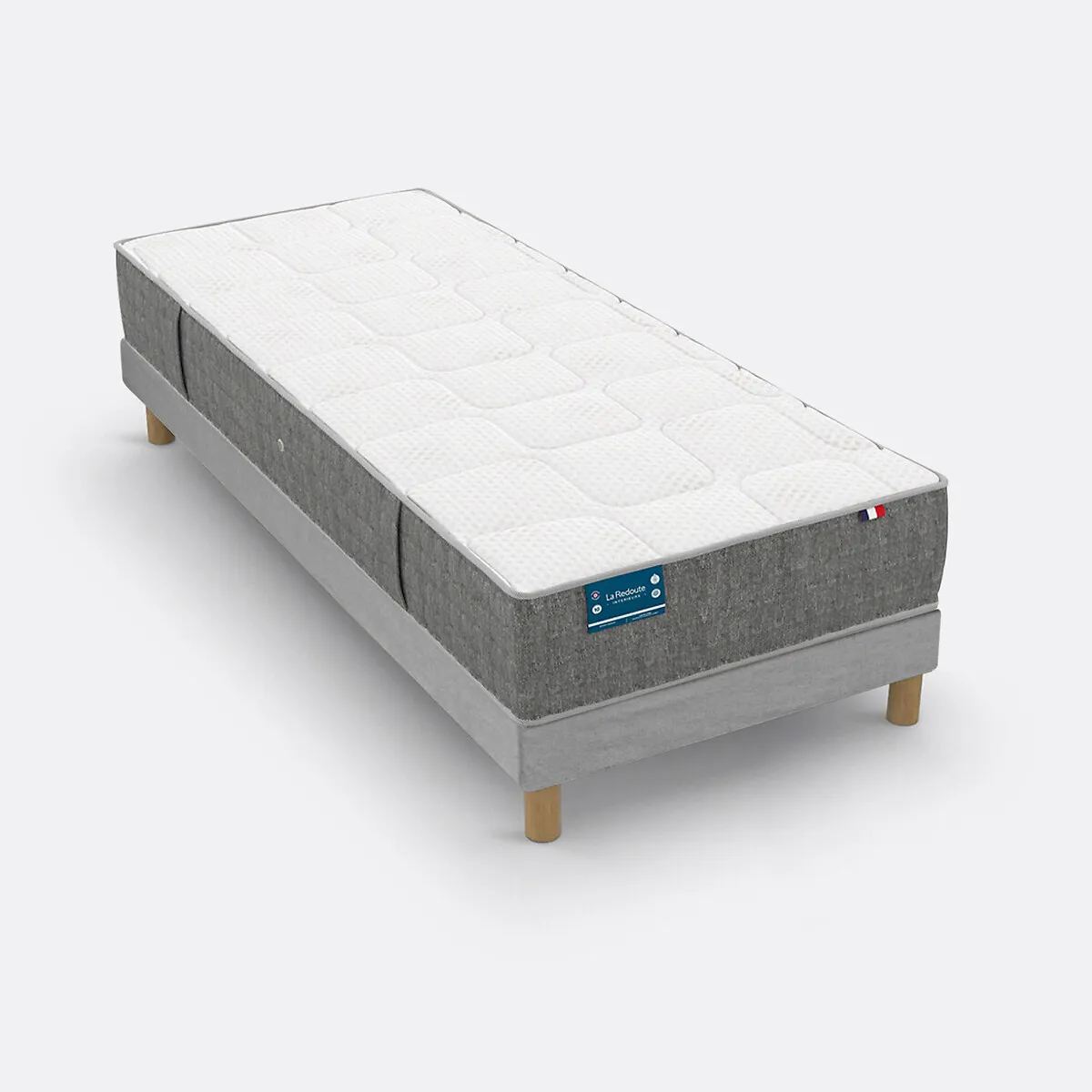 Ensemble Matelas 640 Ressorts, Soutien Ferme, Accueil Moelleux — vue 3