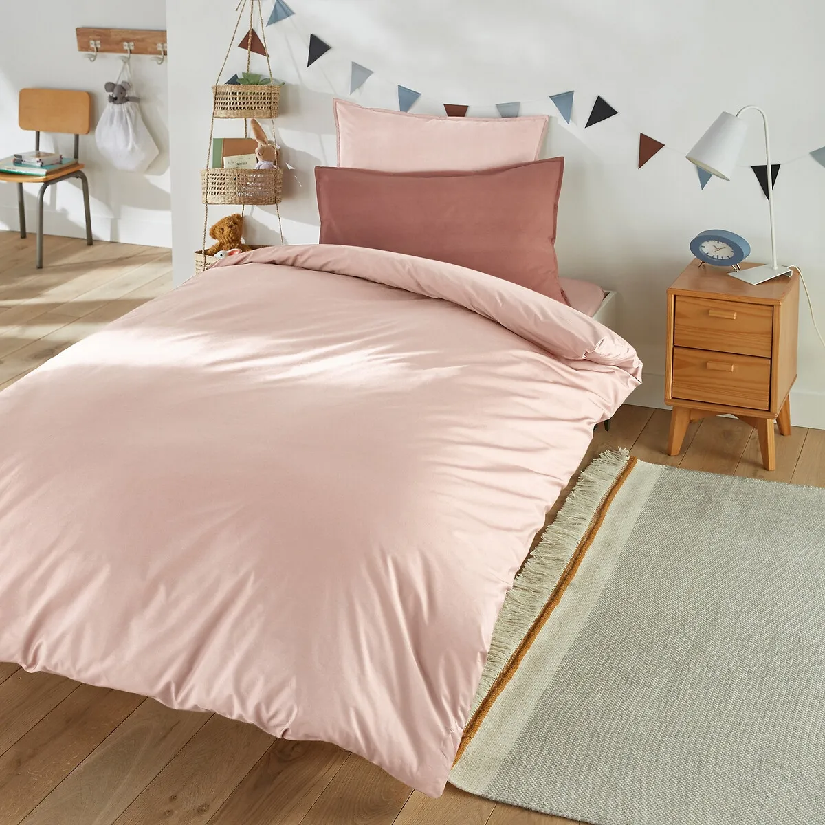 Taie Enfant Unie Percale De Coton Biologique — vue 3
