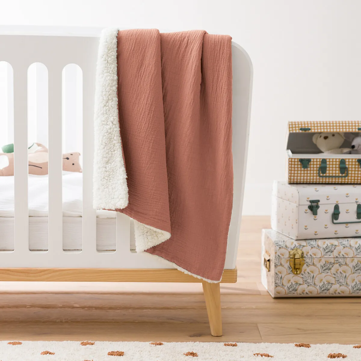 Couverture Bébé Gaze Coton Personnalisé Kumla — vue 3