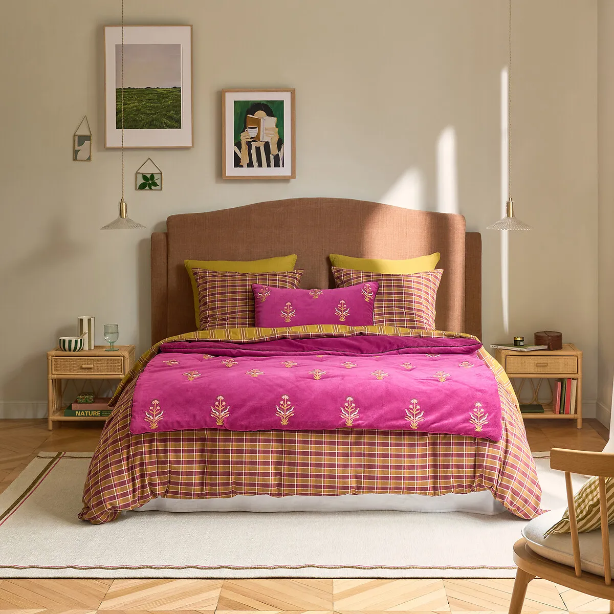 Housse De Couette En Coton Lavé, Oswald — vue 3