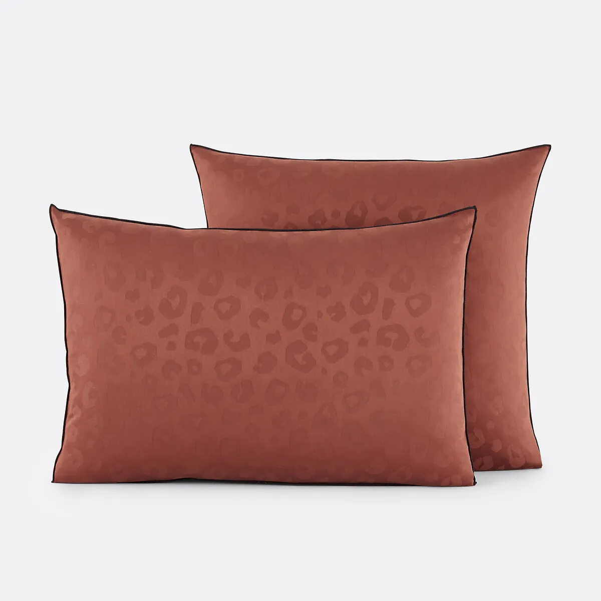 Taie D'oreiller Léopard Satin De Coton, Thelma