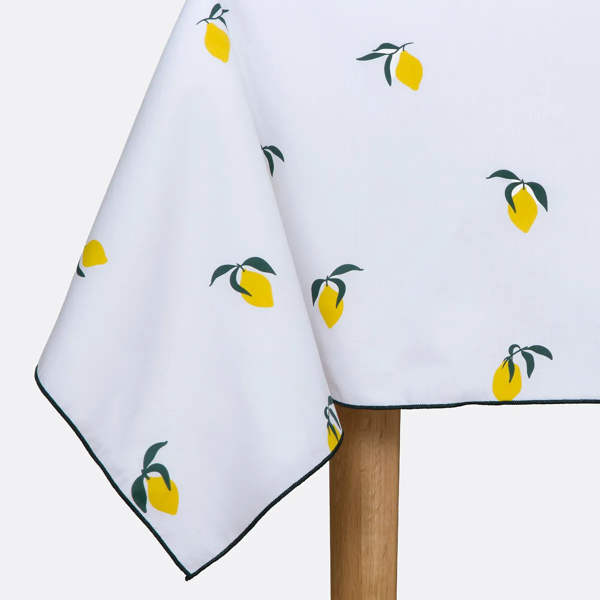 Nappe Imprimée, En Coton, CITRON — vue 3