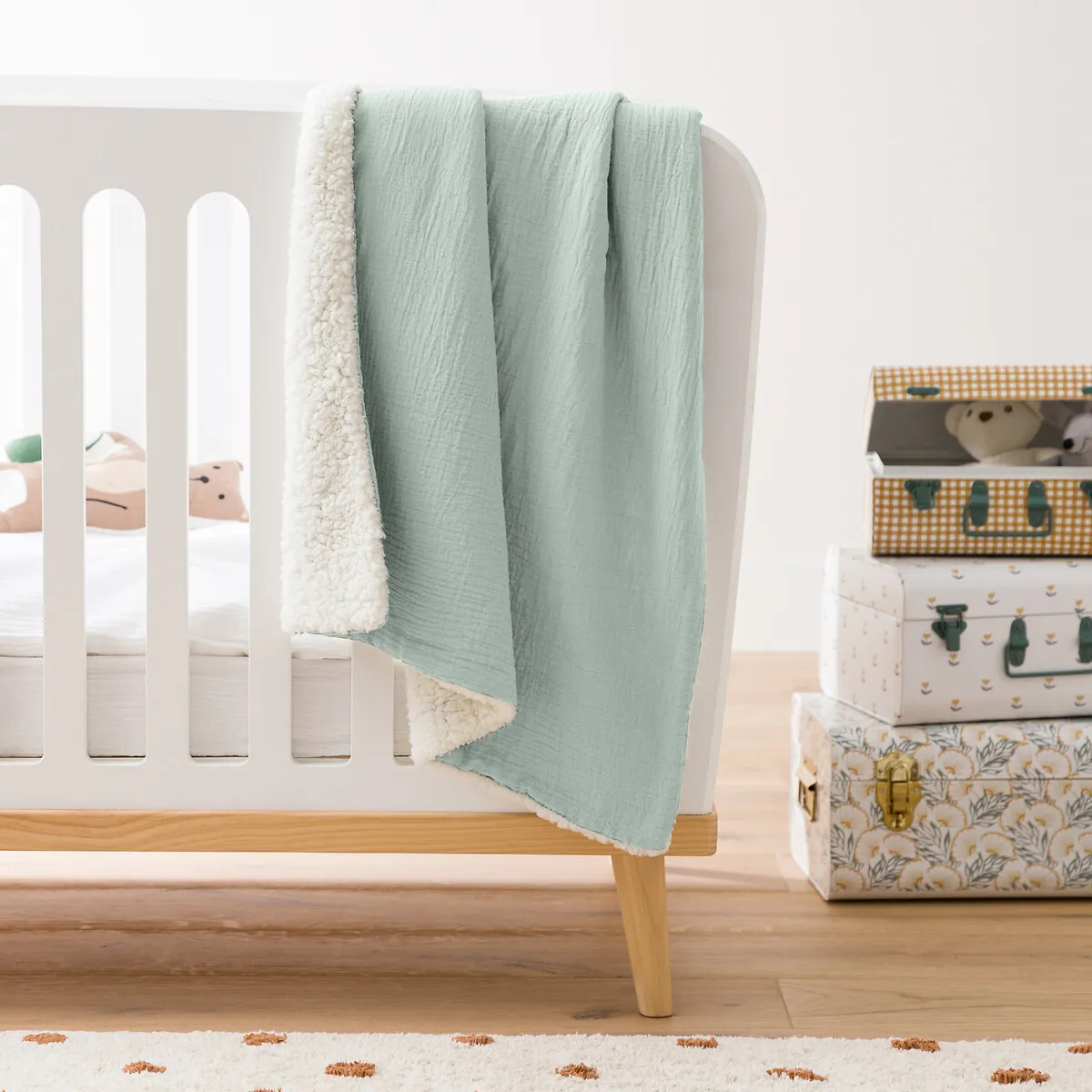 Couverture Bébé Gaze Coton Personnalisé Kumla — vue 3