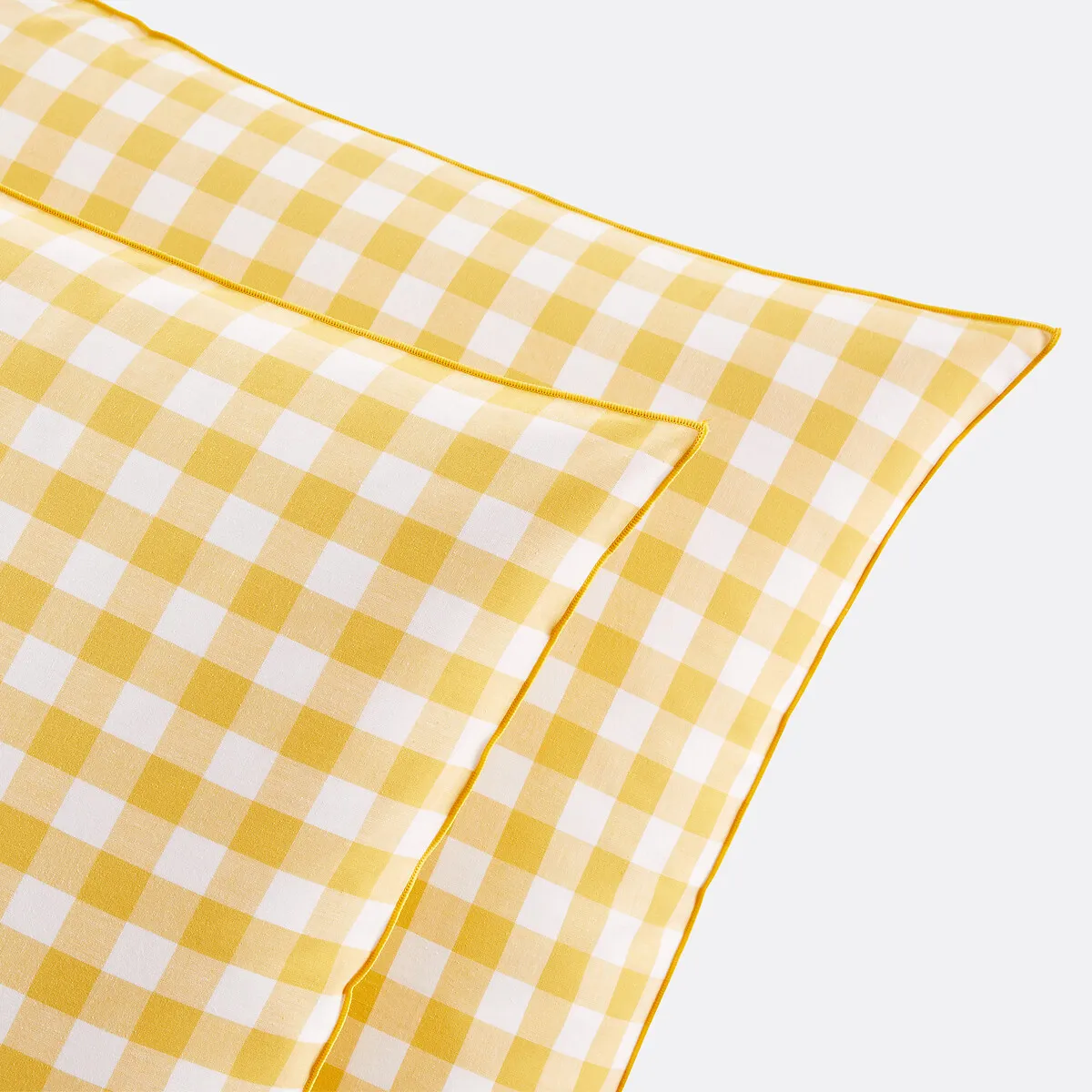 Taie D'oreiller Coton, Veldi Jaune — vue 3