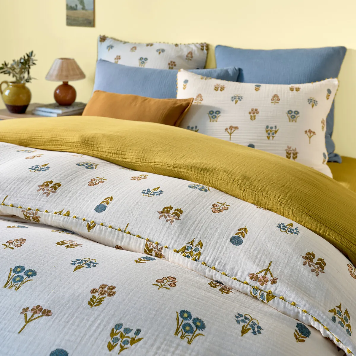 Housse De Couette En Gaze De Coton, Ellin — vue 3