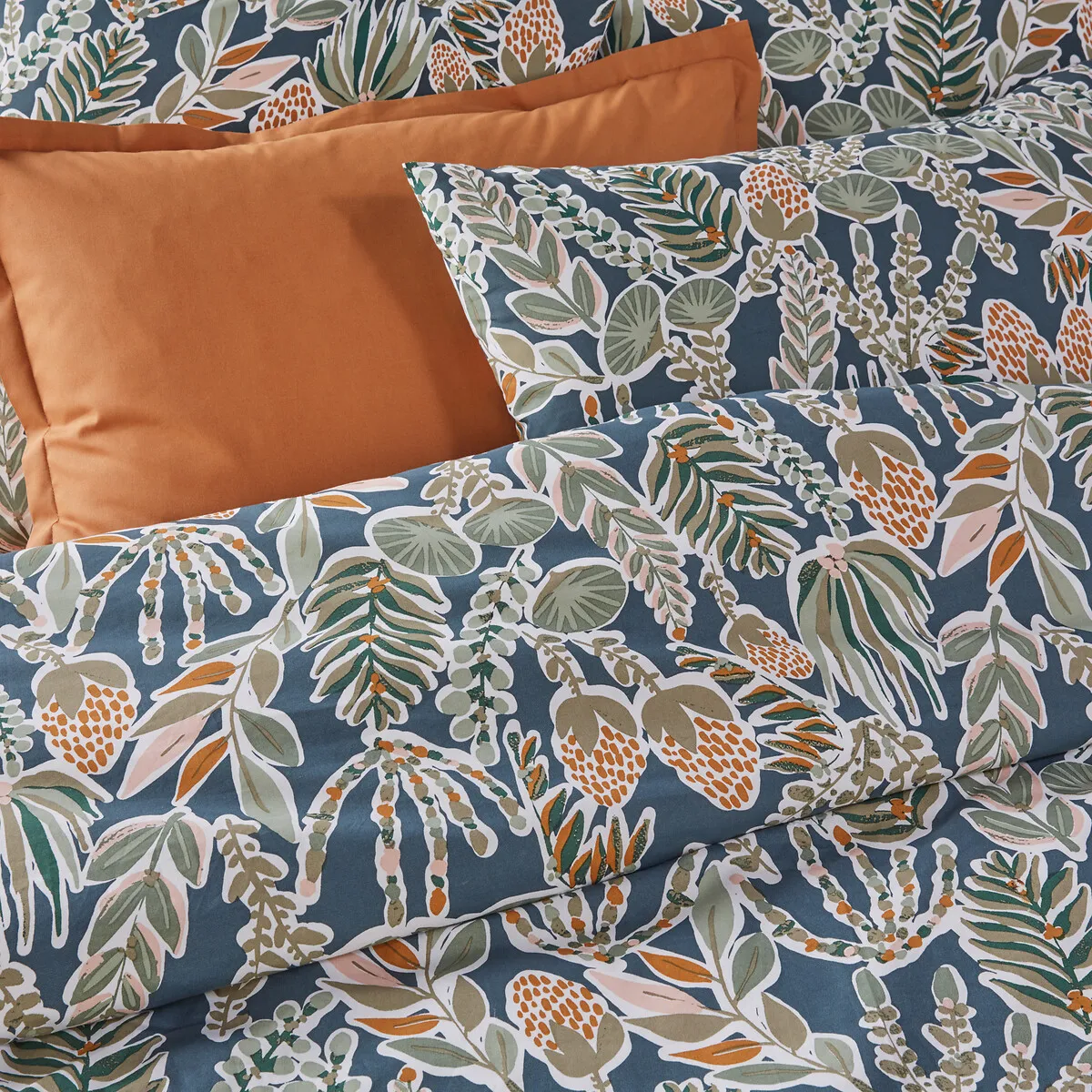 Housse De Couette Percale De Coton, Aquajungle — vue 3