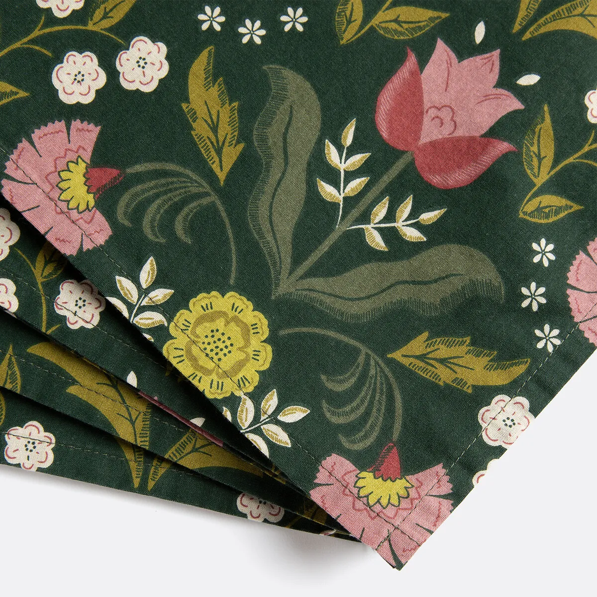 Lot 4 Serviettes De Table Coton Lavé, Suzanna — vue 3