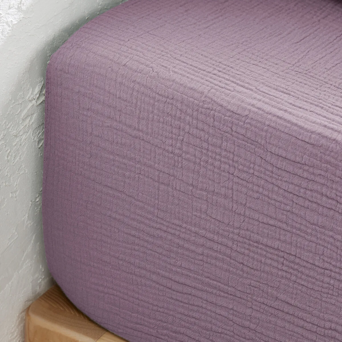 Drap-housse Uni Gaze De Coton Bonnet 30cm, Kumla — vue 3