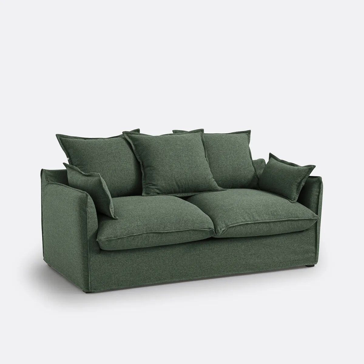 Canapé 2 Ou 3 Places, Convertible, Déhoussable, En Polyester, ODNA — vue 3