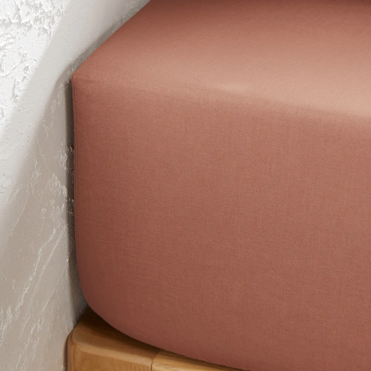 Drap Housse Uni Coton, Bonnet 32cm, Scenario — vue 3