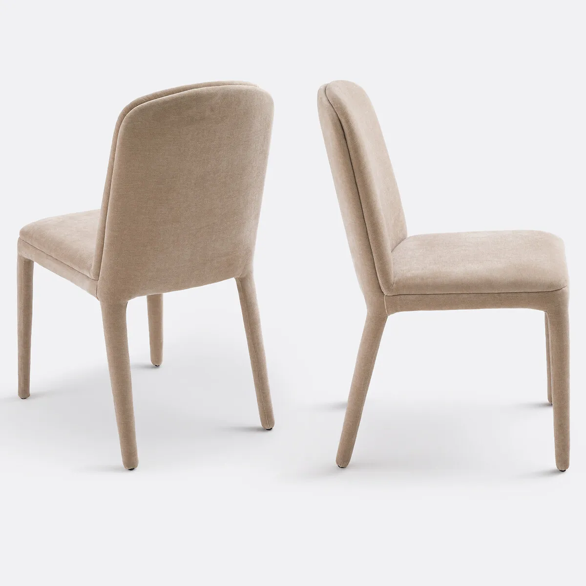 Lot De 2 Chaises Gainées Tissu, Wilga — vue 3
