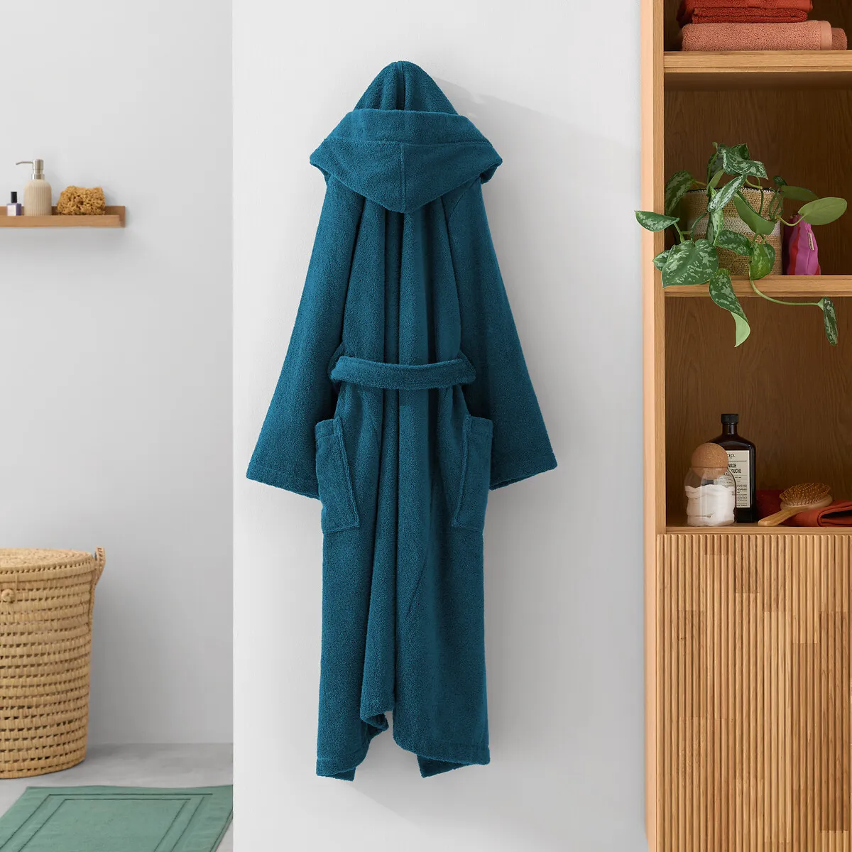 Peignoir Capuche Adulte En Coton Égyptien 400 G/m2, Kheops — vue 3