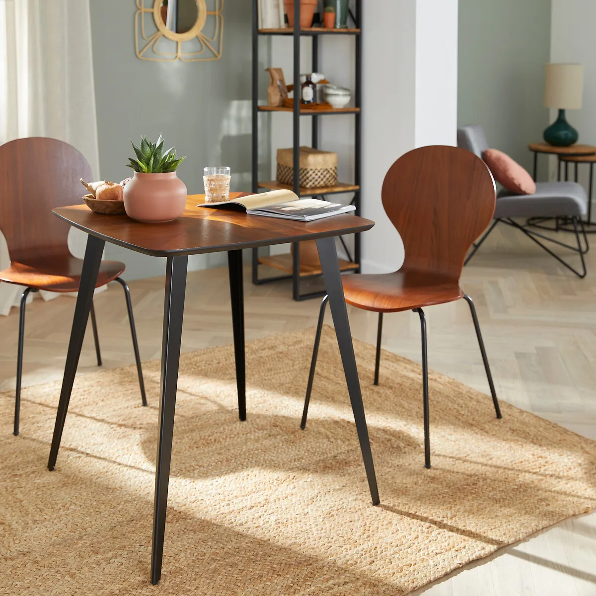 Lot De 2 Chaises Empilables, Lenon — vue 3
