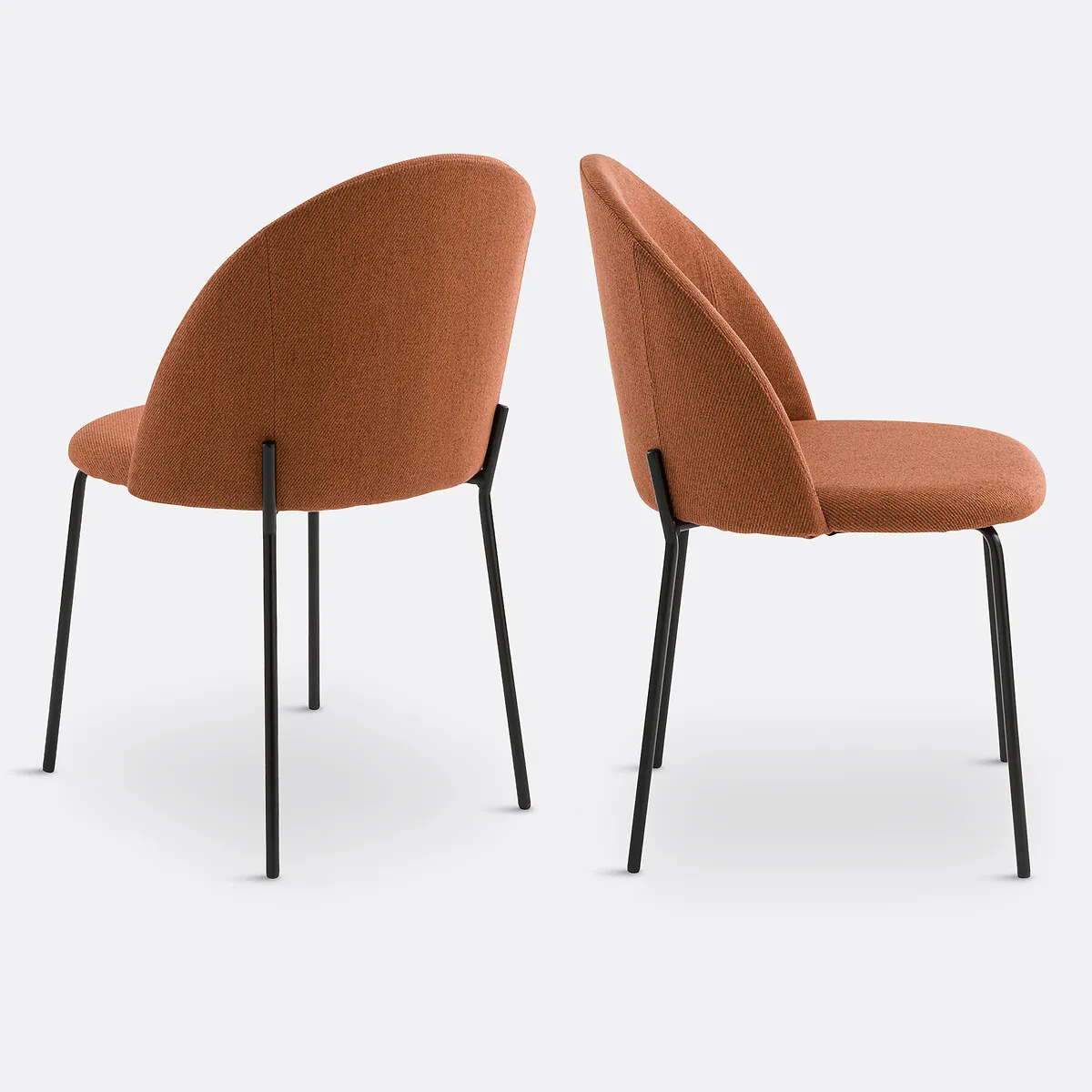 Lot De 2 Chaises Tissu Chiné, Nordie — vue 3