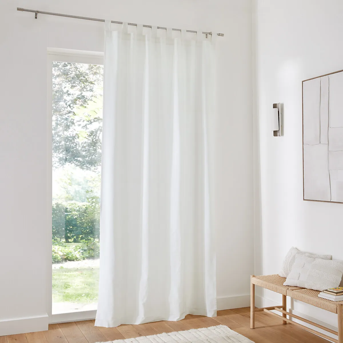 Rideau Pur Coton Finition Pattes, Scenario — vue 3