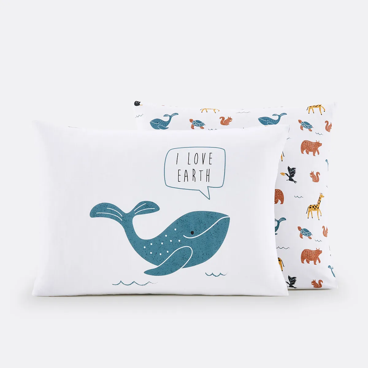 Taie D’oreiller En Coton Biologique, Earth