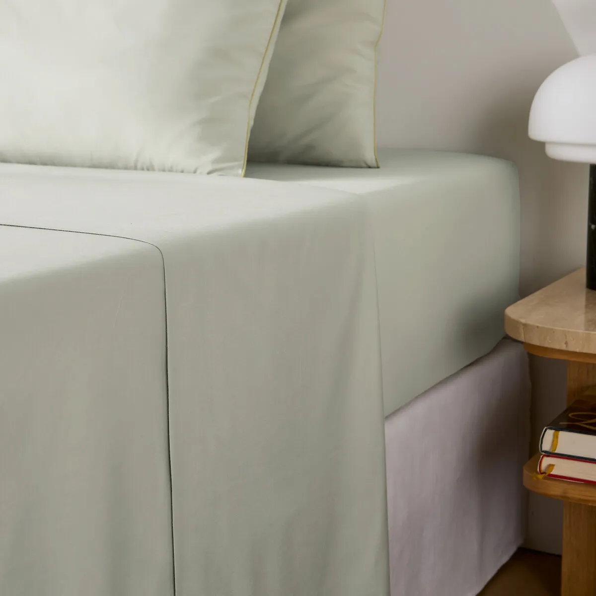 Drap Plat En Percale De Lyocell Et Coton, LONA