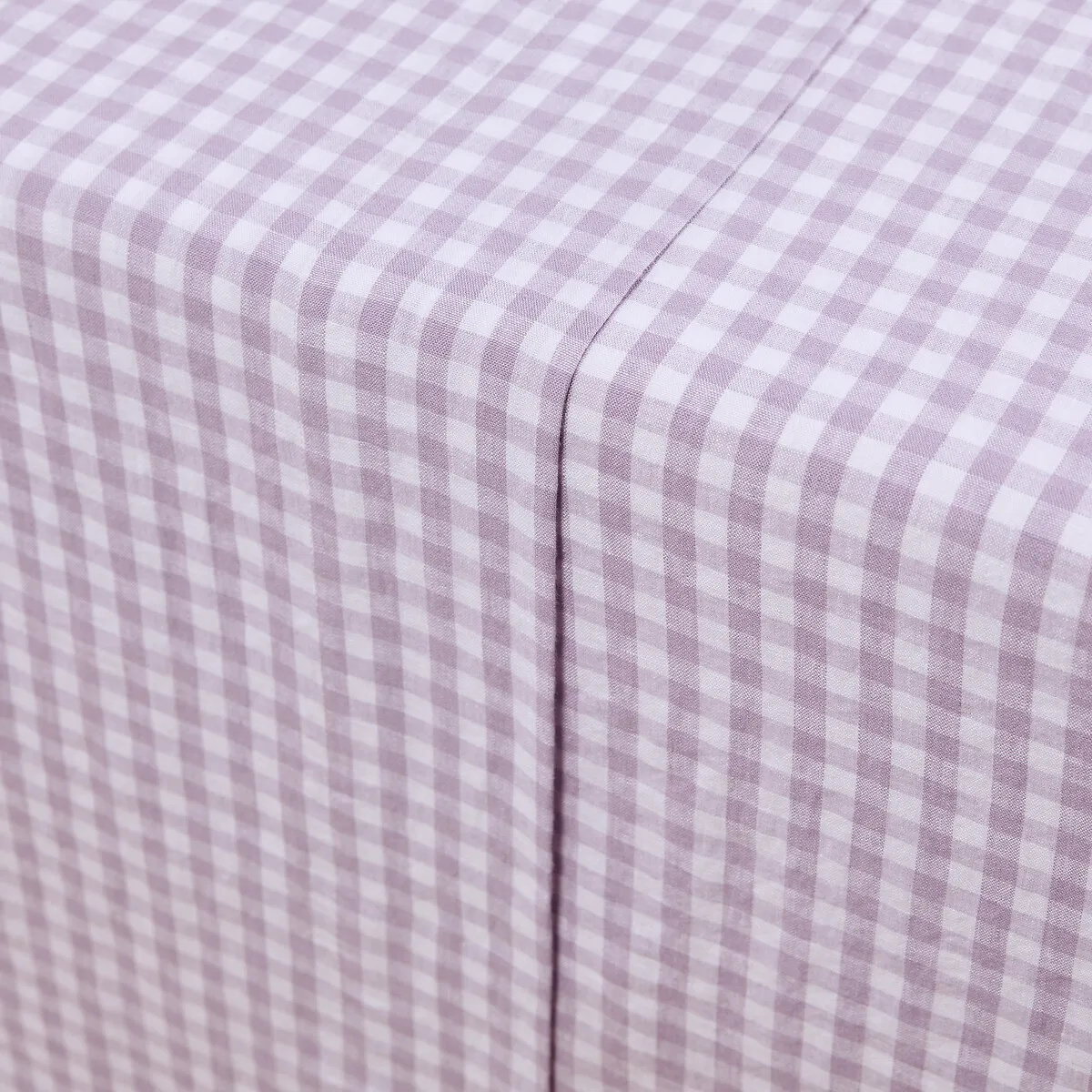 Drap Plat En Lin Lavé, Acélie Lilas — vue 3