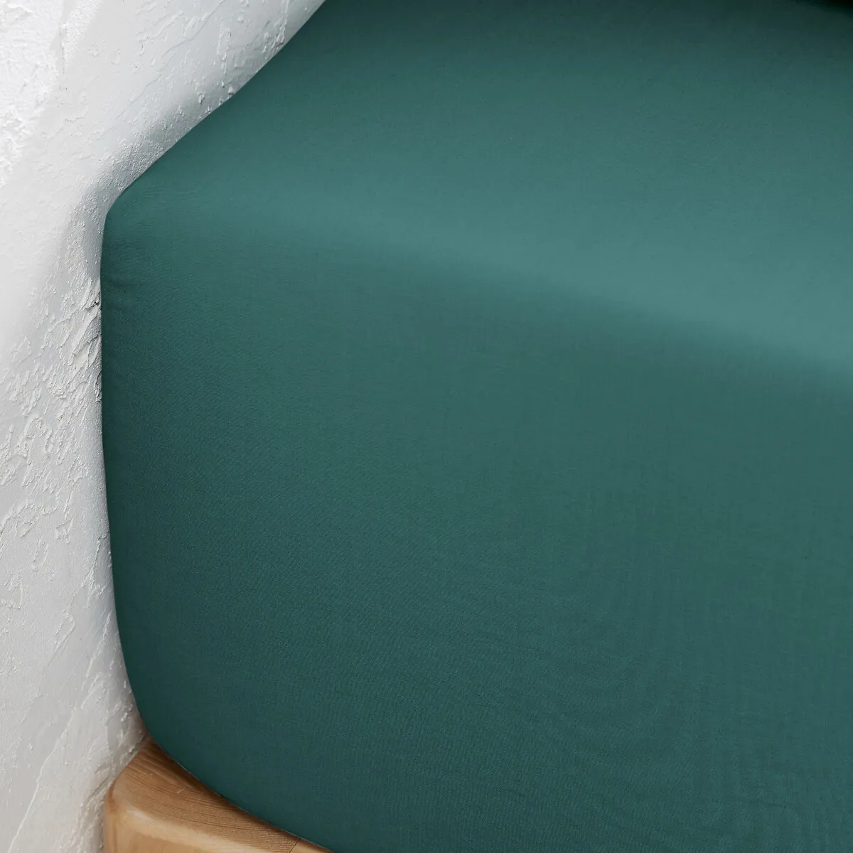 Drap-housse Uni En Percale De Coton Bio Scenario — vue 3