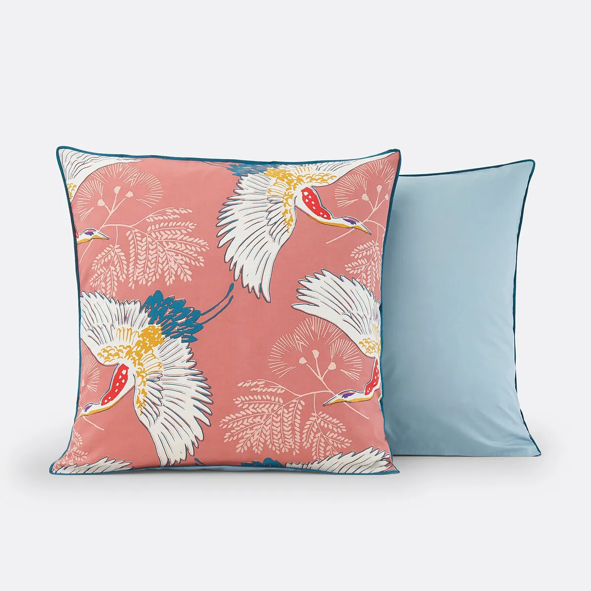 Taie D’oreiller Percale De Coton, Grues — vue 3