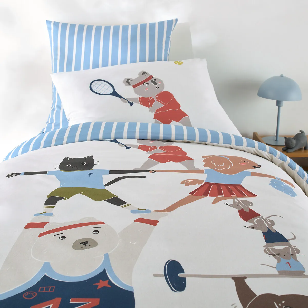 Housse De Couette Enfant 30% Coton Recyclé, Neilo