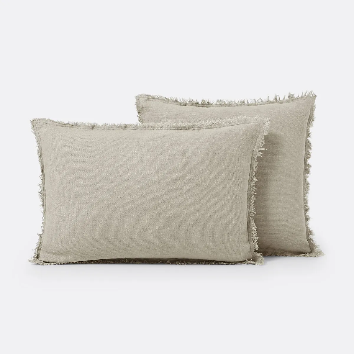 Housse De Coussin Lin Lavé, Linange