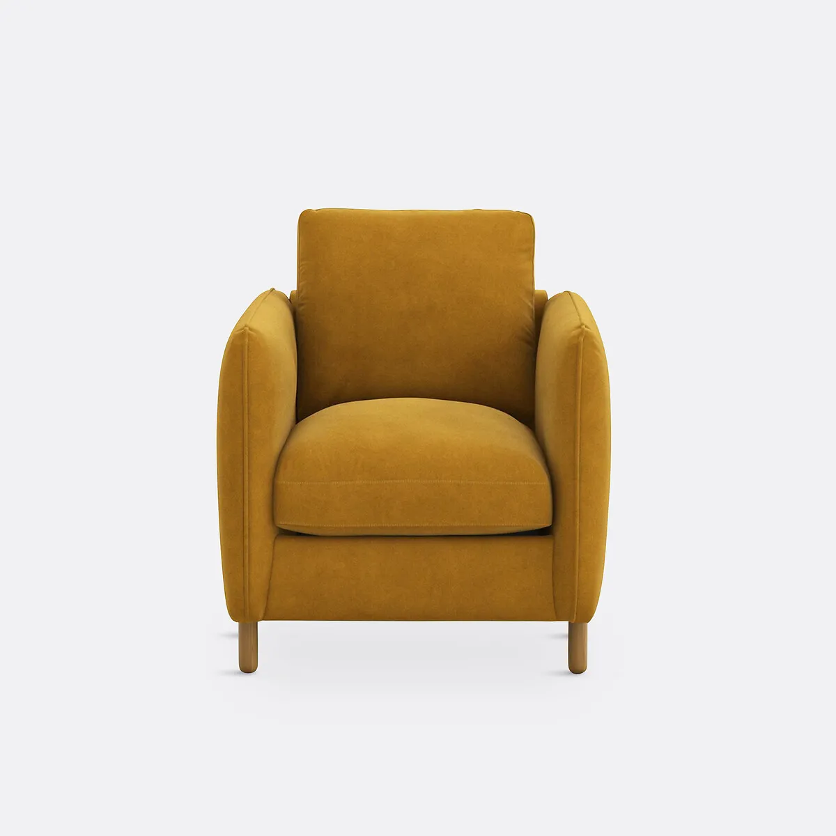 Fauteuil Velours, Lomeo — vue 3