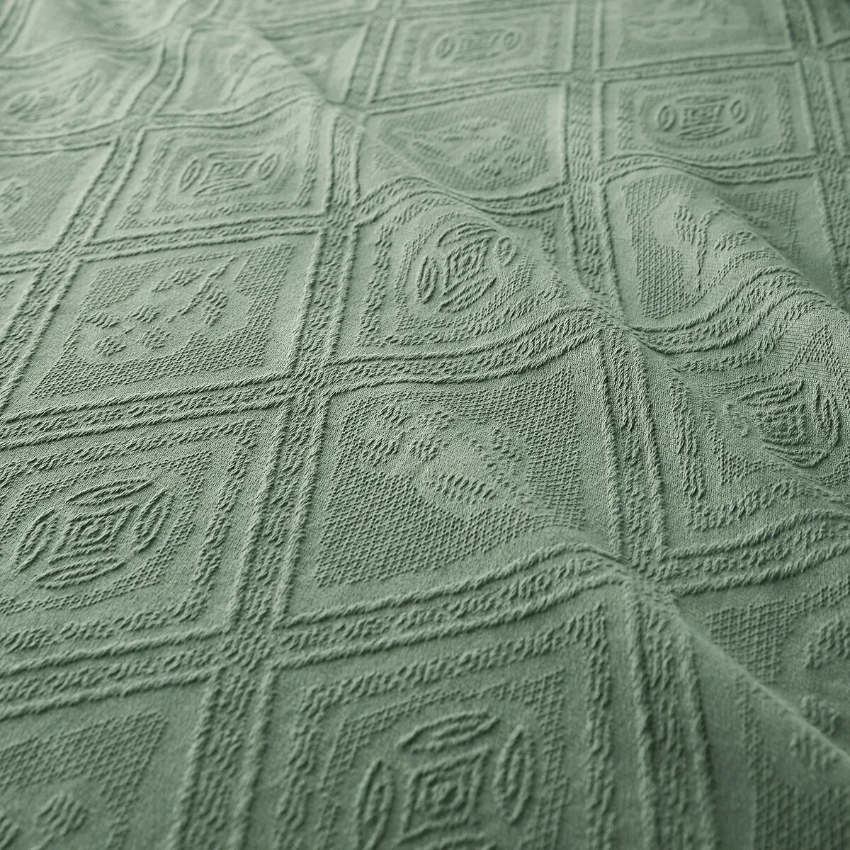 Dessus De Lit Coton Jacquard, Indo — vue 3