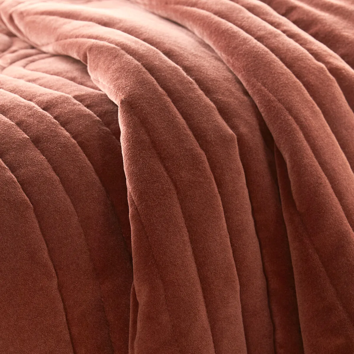 Couvre Lit Boutis Matelassé Velours Coton Honorine — vue 3