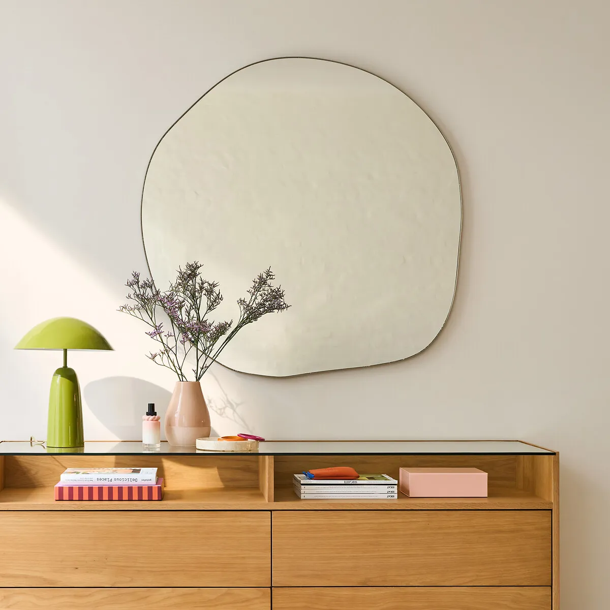 Miroir Forme Organique 100x100 Cm, Ornica — vue 3
