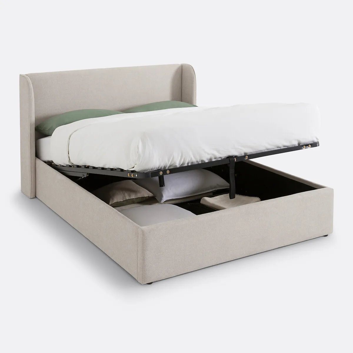 Lit Coffre Avec Sommier Relevable, Nasik