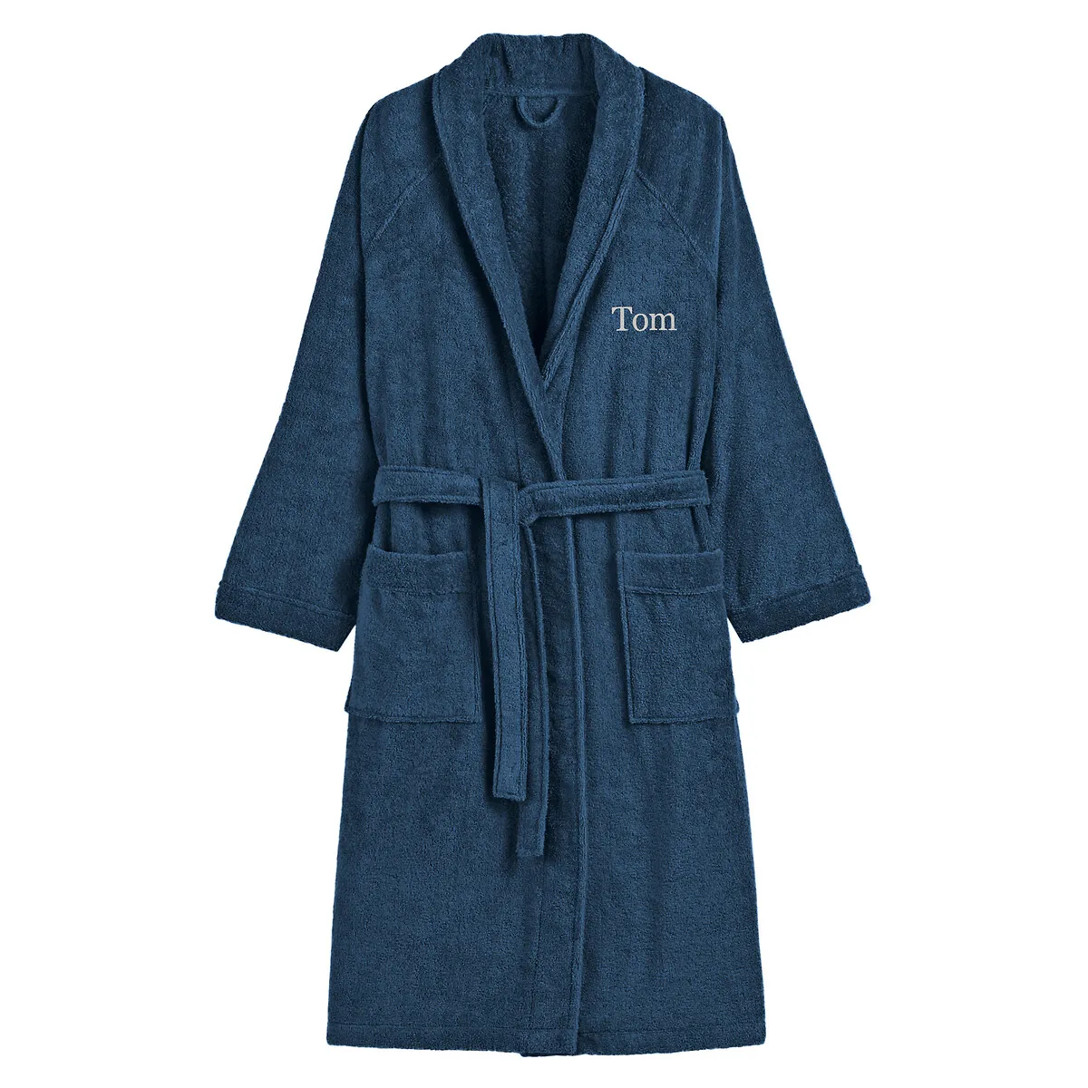Peignoir Éponge Col Châle Personnalisé, Haxel