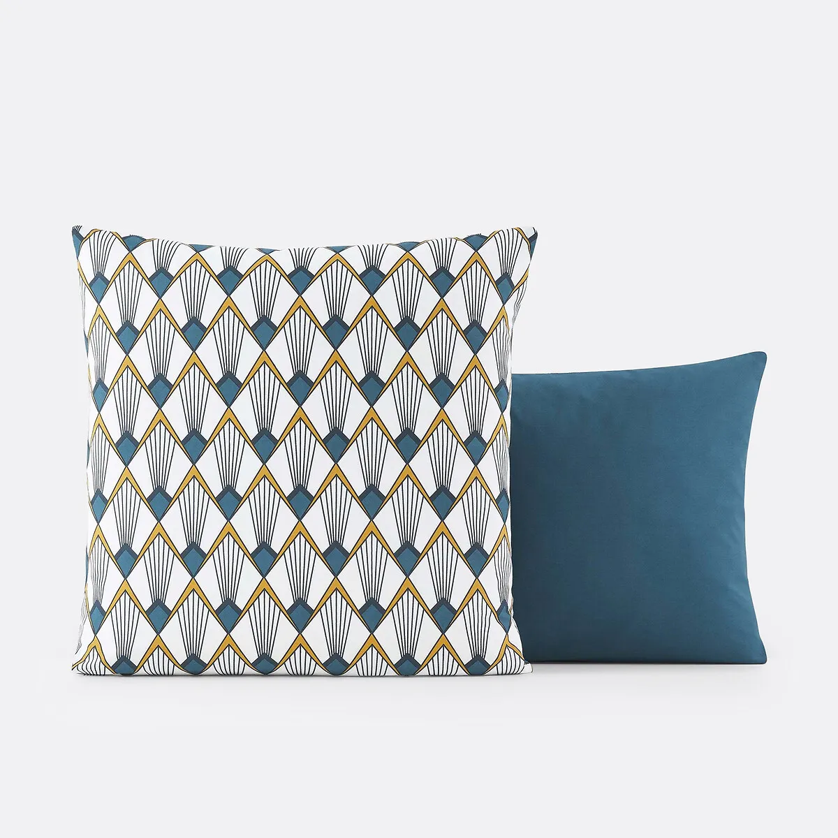 Taie D’oreiller Percale, Elisa Bleue