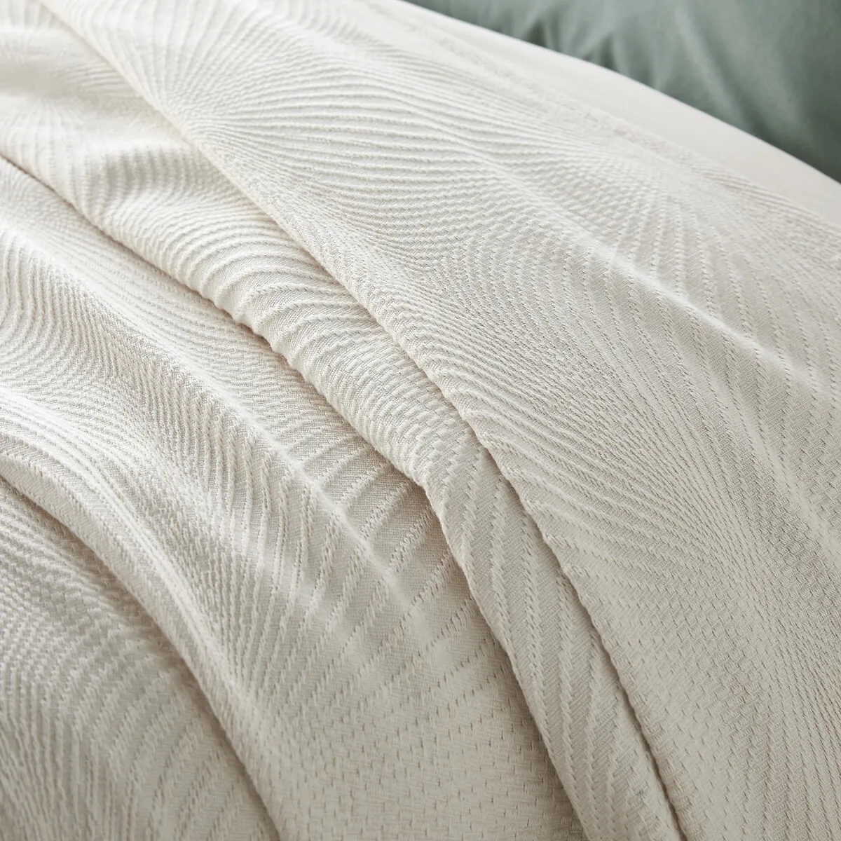 Dessus De Lit En Coton, Pampa — vue 3