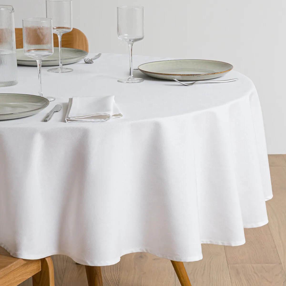 Nappe Ronde Anti-tache Coton SCENARIO